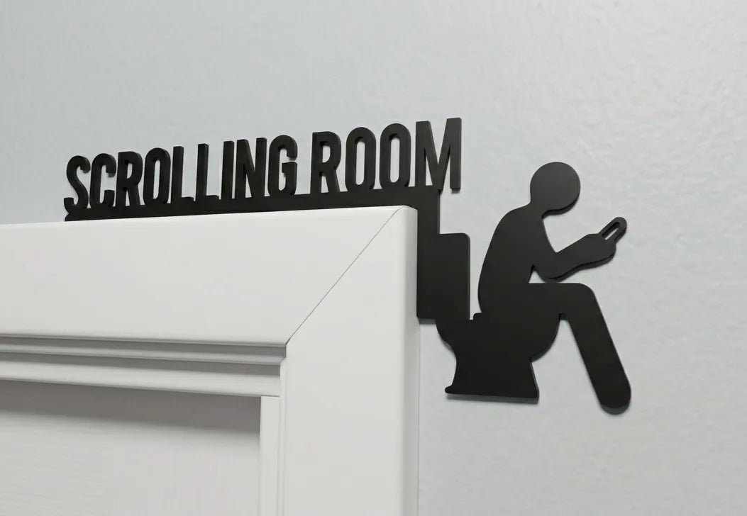 Scrolling room bord